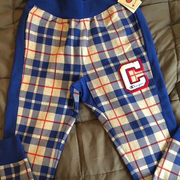 Champion Reverse Weave Champion Plaid Jogger Pants Plaid Champion
